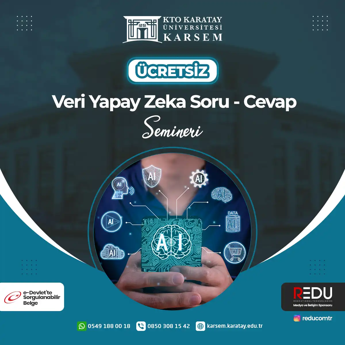 Ücretsiz - Yapay Zeka (Soru - Cevap) Semineri